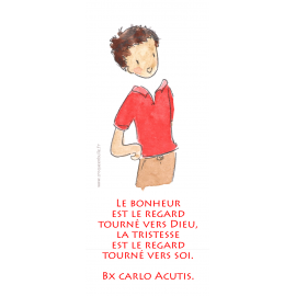 Carlo Acutis Le bonheur est le regard tourné vers Dieu