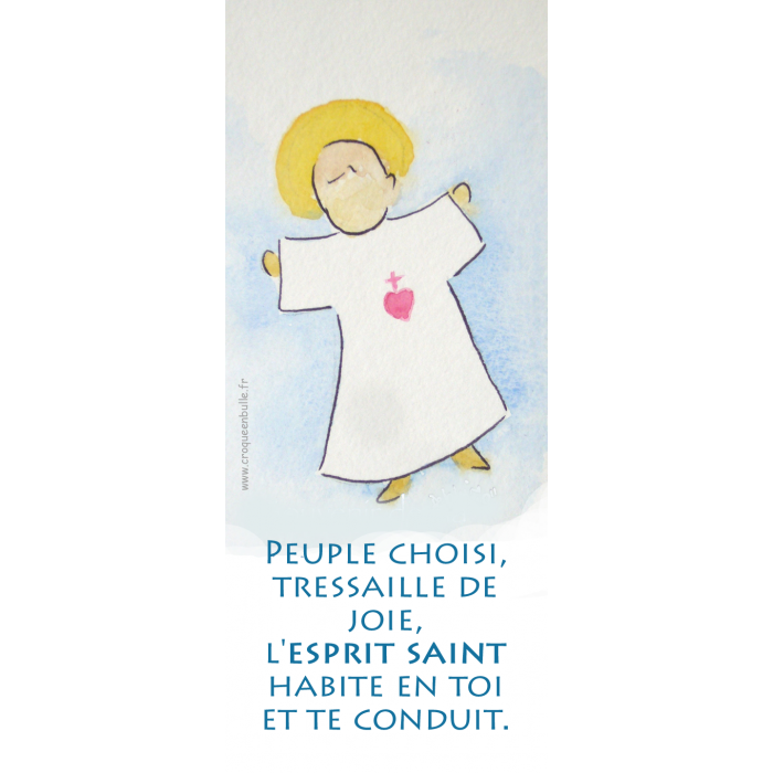 Peuple choisit, tressaille de joie, l'Esprit Saint habite en toi et te conduit.